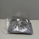 Magnetic Screen Door,Heavy Duty Mesh Curtain Fit Door Size 38 x 82 Inch,Pet and Kid Friendly Self Sealing Fly Screen Door with Stay Open Buckles,Keeps Bugs Out Let Breeze in (2pcs, White)