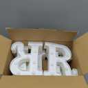 Marry Me Light Up Letters, Will You Marry Me Sign Decorations, Battery Operated Warm White Decorative LED Marquee Letter Lights for Wedding, Proposal Party, Romantic Table Decorations
