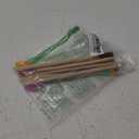 Bamboo Toothbrush Medium Bristle, 7Pcs Biodegradable Bulk Wooden Toothbrushes