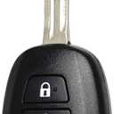Key Fob Keyless Entry Fits for Toyota Tacoma RAV4 Prius C 4Runner 2013 2014 2015 2016 2017 2018 2019 Remote Control Head Key Replacement HYQ12BDM HYQ12BEL, 89070-42820, 89070-42D30 H Chip