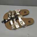 SM New York Sandals, Gold Size 10