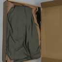 3 Pack Women's Maternity Shirts Long Sleeve Waffle Knit Side Split Oversized Tops Pregnancy Clothes Fall Tees (Army Green, Coffee, Black, Small)