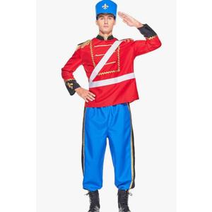 EraSpooky Mens Noelle Nutcracker Costume Adult Christmas Toy Soldier Outfits, XL
