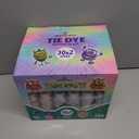 30 Colors Tie Dye Kit, Tie Dye Set for Kids, Pre-Filled Tye Dye Bottles, Non Toxic Permanent Fabric Dye Art Set, Easy DIY Fabric Art - Create Fun (30 Colors)