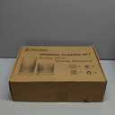 Ruckae Drinking Glasses Set of 8.15 oz and 7 oz Kitchen Water Glass Cups Set, Clear Ribbed Glassware Dishwasher Safe, Mixed Drinkware for Beer, Juice, Cocktail, Whiskey, Milk and Various Mixed Drinks (Slim-waisted)