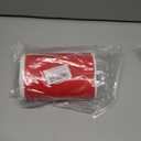 Rubber Door Push Plates 4Pcs 16" X 4.3",2Pcs 32.3" X 5.7",Anti Scratch Protection Device for Inner and Outer Doors,Prevents Dents & Scratches,Self-Adhesive (White)