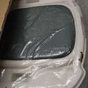 Bedside Commode, Portable Toilet for Adults, Commode Chair for Toilet with Arms, Height Adjustable, 2 Toilets and Induction Night Light, Potty Chair for Elderly and Disabled (White & Green)