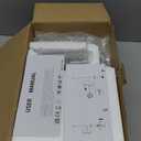 Yosoan Indoor Boho Retro Wall Sconce Set of 2, Vintage Industrial Brass Hardwired Champagne Bronze Flared Textile Fabric Shade for Bedroom Living Room Library Entry Hallway Wall Light Decor(Black)