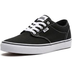 Vans Atwood Kid's Black Canvas Shoes, Size 3.5