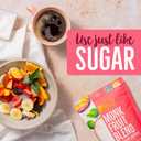 BetterBody Foods Monk Fruit Sweetener Blend, Raw Cane Sugar Substitute, Zero Calorie, Keto Diet Friendly, Zero Net Carbs, Zero Glycemic, Baking, Extract, Sugar Replacement, 1lb, 16 oz (EXP 02/14/26)