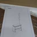 Coat Rack with Shoe Storage,Shoe Rack whit 8 Hook for Offices、Bedroom、Living Room,Small Shoe Bench,Walnut