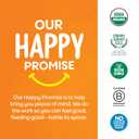 Happy Tot Organics Bestie Bars Soft-Baked Oat Bars, Organic Toddler Snacks with Protein and Gut-Friendly Fiber, Apple & Oats, 5 Count, BBD 01/26/2027