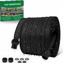 Soaker Hose 50 ft, 1/2 Linkable Consistent Drip Irrigation Hoses, Garden Hose With Drip Irrigation System, Leakproof Design Water Hose, Save 80% of Water for Garden, Farm, Orchard Plantation