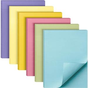 Mr. Pen Sticky Notes - 3'x4', 6 Pads, Pastel Colors Self-Stick Note Pads