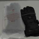 Heated Gloves for Men Women, Winter Warm Gloves with 3 Heating Temperature Control, Electric Hand Warmer Waterproof Touchscreen Thermal Gloves for Cold Weather Motorcycle Ski Snow Running Hunting