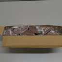 Peasur 6 Packs Solar Outdoor Lights Motion Sensor Solar Security Lights Waterproof with 3 Lighting Modes Solar Powered Wall Lights Outside for Garden Fence Yard Deck, Brown Warm