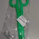 MAGICLULU Giant Clown Scissors Prop for Carnival Accessories and Stage Performance, Green Fake Scissors for Cosplay and Pretend Play, 14.96 Inch Large Shears