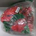 SOMSOC 7 Pack Kids Christmas Elf Costume Set Boys Velvet Elf Dress Up Santa's Helper Costume Xmas Festive Outfit