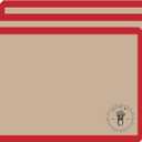 Silicone Baking Mats for 3/4 Size Cookie Sheets for Baking - 3 Pack - Non-Stick, Food Safe Oven Safe Liners for baking sheets - Red - Easy Clean, Mess-Free Baking Sheet Liners, 13.5 x 19.5 Inches