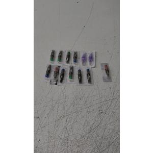 13 Pcs Mixed Tattoo Cartridge Needles, ATOMUS Assorted Disposable Tattoo Needle 1207RL for Tattoo Machine