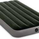 Intex 64107E Dura-Beam Standard Prestige Air Mattress: Fiber-Tech - Twin Size - 10in Bed Height - 300lb Weight Capacity - Pump Sold Separately