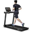 Canddidliike 2.25 HP Electric Treadmill Running Machine with App Control, Wide Stable Design, Non-Slip Comfort Deck for Youth & Adults