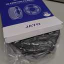 JAYO TPU Filament 1.75mm Black 1KG, Flexible 3D Printer Filament with Shore Hardness 95A, Strong Elasticity, Abrasion Resistance, Low Warping, Compatible with Most FDM 3D Printers