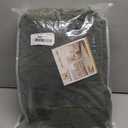 H.VERSAILTEX 4 Piece Stretch Sofa Covers for 3 Cushion Couch Covers for Living Room Furniture Slipcovers (Base Cover Plus 3 Seat Cushion Covers) Thicker Jacquard Fabric (Large Sofa, Bronze Green)