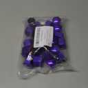 24pcs Wheel Nut Cap 19mm Wheel Bolt Nut Caps Covers,Universal Anti-Rust Car Tire Nut Caps Bolt Cover,Hexagonal Plastic Tire Bolt with Removal Tool(Purple)