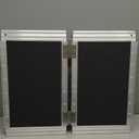 FACHNUO 2 Feet Portable Wheelchair Ramp, Non-Skid Aluminum Handicap Ramps with Handle, Folding Threshold Wheel Chair Ramp for Home Steps, Stairs, Entry, Threshold, Doorways, Scooter, 800LBS Capacity (2FT(Using height 2-6''))