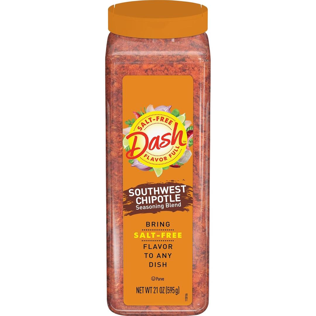 Dash Salt-Free Seasoning Blend, Southwest Chipotle, 21 Ounce