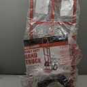 SIMPLI-Magic Steel Pneumatic Hand Truck Dolly, 600LBS  Convertible Heavy-Duty Moving Dolly Cart with 10" Wheels  Stable, Smooth Movement, Premium American Red Finish