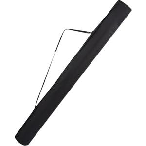 Fishing Pole Bag, Fishing Pole Storage Bag, Black Oxford Cloth Rod Organizer Bags for Gear and Equipment and Traveling and Outdoor Activities, Personalized Practical Gifts for Anglers