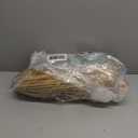 16.4ft Thatch Roof Rolls with 36 Pcs Palm Leaves Artificial Tiki Hut Grass Skirting Roof Green Fake Palm Leaf for Tiki Bars Gardens Fence Hawaiian Luau Party Decoration