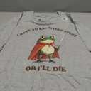 I Have to Say Weird Stuff Or I'll Die Funny Frog T-Shirt S