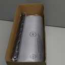 Tail Stories Outdoor Orthopedic Dog Bed, Waterproof Dog Bed for Large Dogs 36x27 Inch, Egg Crate Foam Pet Mat with Washable Removable Oxford Cooling Cover, Black