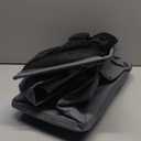 DOKEHOM 25-Inches Slim Laundry Basket on Wheels, Collapsible Rolling Laundry Hamper, Foldable Narrow Corner Clothes Storage Bins (Dark Grey)