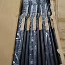 Amazon Basics Sturdy Foldable Plastic Chair, Portable, 350-Pound Capacity, White, 6-Pack