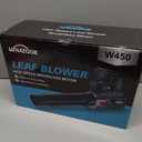 Leaf Blower Cordless with Battery and Charger: 2 Batteries 20V 4.0Ah Brushless Motor, Handheld Electric Leaf Blowers, Battery Powered Blowers for Lawn Care, Yard Leaves Cleaning, (Grey) (Gray)