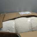 Headboard Pillow Queen, Triangle Pillows for Headboard, Head Board Backrest Wedge Pillow for Reading Sitting Working, Daybed Pillows with Removable Cover for Bed Dorm Sofa, Beige