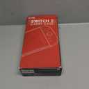 Orzly Case Compatible with Nintendo Switch 2 Protective Carry Case (2025 Model) with Screen Padding, Game Card microSD Pockets for Console and Accessories Screen Size 7.9" - Gift Boxed (Black)