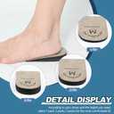 Panitay 10 Pair 3 Layers Adjustable Orthopedic Heel Lift Height Increase Insole Orthopedic Shoe Lifts Men Women Shoe Pads Inserts for Enhanced Comfort Support Daily Wear During Sports(Medium)