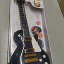 Simba Kids Electric Guitar 22 in. with Real Metal Strings, Black Rock Guitar for Kids Ages 4+