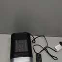 Small Portable Space Heater for Indoor Use  VOCRS 1500W PTC Electric Heater with Thermostat, Remote Control, 12H Timer, Eco and Fan Mode, Rapid and Safe Heating for Bedroom, Office