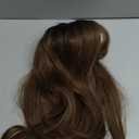 HAIRCUBE Brown Wigs for Women Long Straight layered Wig with Bangs Heat Resistant Fiber Synthetic Wigs Daily Natural looking