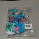 Kanu Surf Girls Mahina UPF 50+ Beach Sport Halter Bikini 2-Piece Swimsuit (Leonie Floral Aqua)