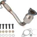 High Flow Front Catalytic Converter Kit Direct-Fit Chevy Equinox GMC Terrain 2010 2011 2012 2013 2014 Captiva Sport 2012 2013 2014 2015 2.4L