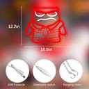 Cartoon Anime Neon Sign for Wall Decor Dimmable Cartoon Anger Neon Light Sign, LED Anger Neon Light for Bedroom Birthday Christmas Party Gifts10.9 * 12.2Inch