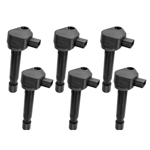 Set of 6 Ignition Coil Pack Fits for Honda Odyssey Accord EX LX for Acura TL RL CL 3.2 3.5 3.0 V6 2000 2001 2002 2003 2004 2005 2006 2007 2008 Coils Replaces# UF242 30520P8EA01 C1221 5C1013