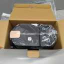 Single Serve One Cup Coffee Maker, for K Cups and Grounds, Mini Coffee Maker with Portable Handle, 6 to 12 Oz Brew Size, for Travel, Camping, Office, RV and Dorm, 120V, Black and Gold